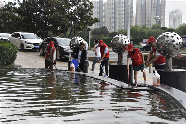 开云球赛_开云球赛中国有限公司
联合商务区社区开展“清洁家园 美化社区” 主题志愿服务活动