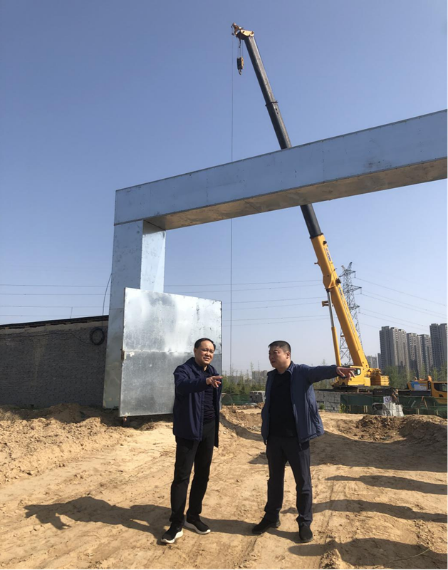 开云球赛_开云球赛中国有限公司
党委委员、副总经理张岩到侯寨新镇区安置区调研项目建设工作